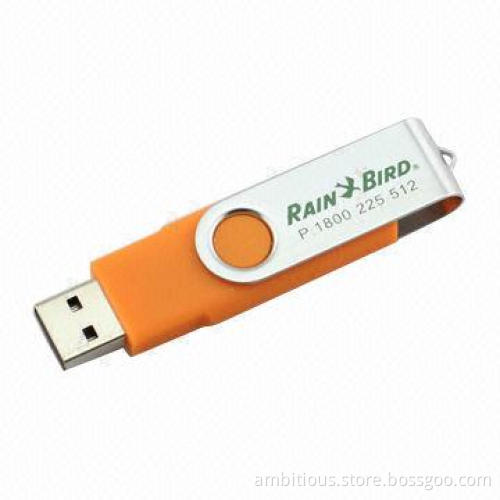 New Twirl USB Flash Pen Drive, <86mA Suspend Current